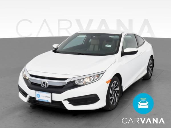 2017 Honda Civic LX Coupe 2D coupe White - FINANCE ONLINE - cars &... for sale in Atlanta, AZ