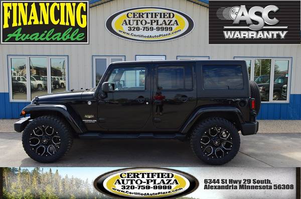 2014 Jeep Wrangler Unlimited Sahara 4×4 for sale in Alexandria, ND