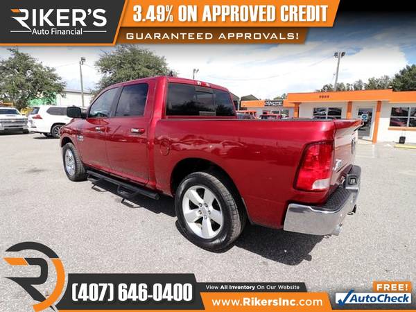 $264/mo - 2014 Ram 1500 Big Horn Crew Cab - 100 Approved! - cars &... for sale in Kissimmee, FL – photo 13