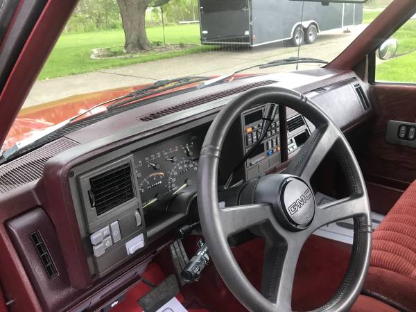 94 GMC SLE Sierra Rare 91k actual miles 1/4 ton 6 5 turbo for sale in Tipp City, OH – photo 16
