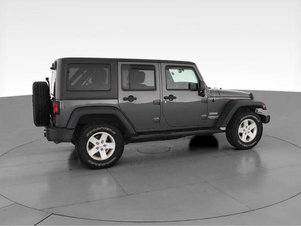 2017 Jeep Wrangler Unlimited Sport S Sport Utility 4D suv Gray - -... for sale in Baxter, MN – photo 12