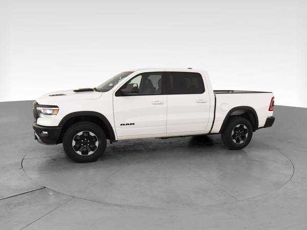 2019 Ram 1500 Crew Cab Rebel Pickup 4D 5 1/2 ft pickup White -... for sale in Placerville, CA – photo 4