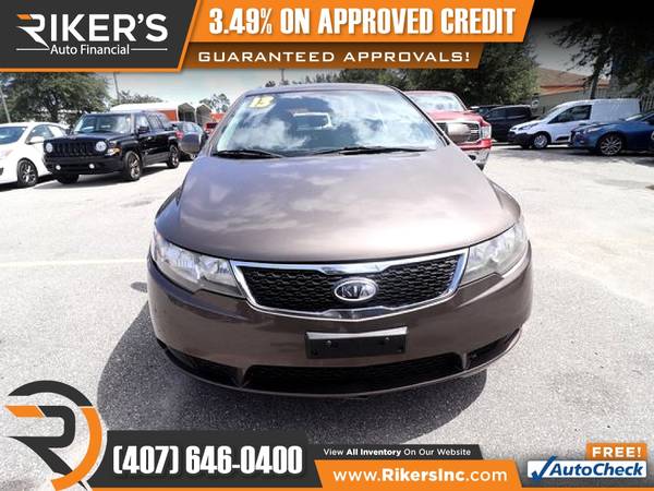 $106/mo - 2013 KIA Forte EX - 100 Approved! - cars & trucks - by... for sale in Kissimmee, FL – photo 5