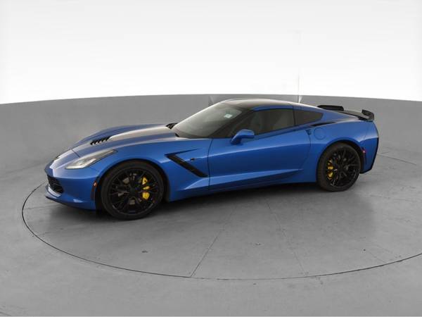 2014 Chevy Chevrolet Corvette Stingray Coupe 2D coupe Blue - FINANCE... for sale in York, PA – photo 4
