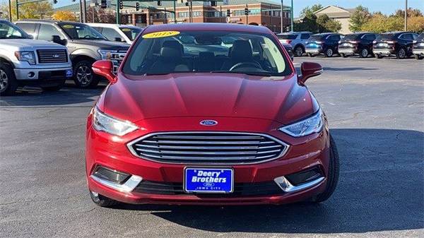 2018 Ford Fusion SE hatchback Red - cars & trucks - by dealer -... for sale in Iowa City, IA – photo 23