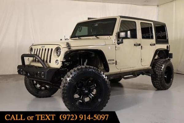 2018 Jeep Wrangler JK Unlimited Sport - RAM, FORD, CHEVY, DIESEL,... for sale in Addison, TX – photo 16