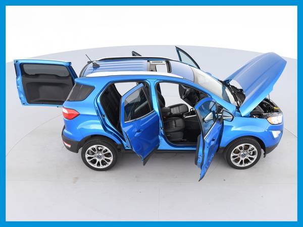 2018 Ford EcoSport Titanium Sport Utility 4D hatchback Blue for sale in San Francisco, CA – photo 20