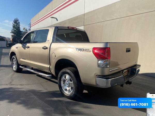 2007 Toyota Tundra SR5 4dr CrewMax Cab 4x4 SB (5.7L V8) CALL OR TEXT... for sale in Rocklin, NV – photo 6