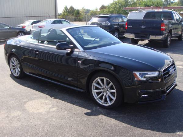 2015 Audi A5 S Line Premium Plus Convertible 1Owner Showroom Condition for sale in Jeffersonville, KY – photo 4
