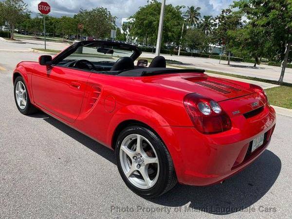 2003 Toyota MR2 Spyder Stickshift Clean Carfax Low Miles!!! - cars &... for sale in Margate, FL – photo 3