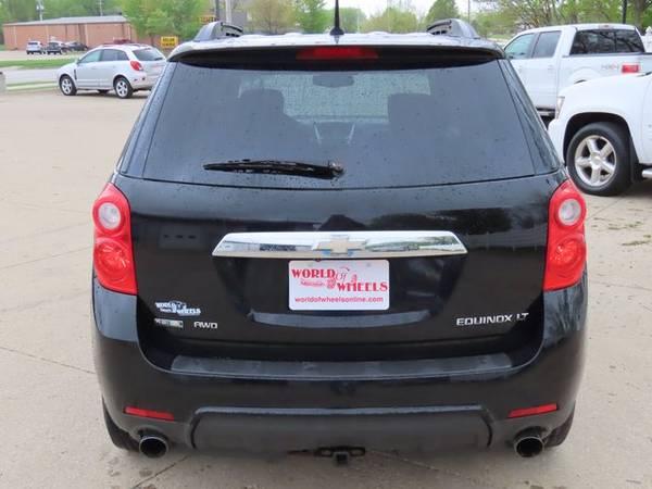 2012 Chevy Chevrolet Equinox LT w/1LT suv Black - - by for sale in Ankeny, IA – photo 4