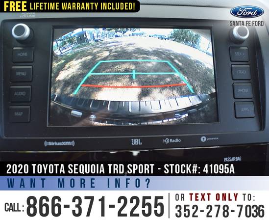 2020 TOYOTA SEQUOIA TRD SPORT SiriusXM - Touchscreen - cars for sale in Alachua, FL – photo 15