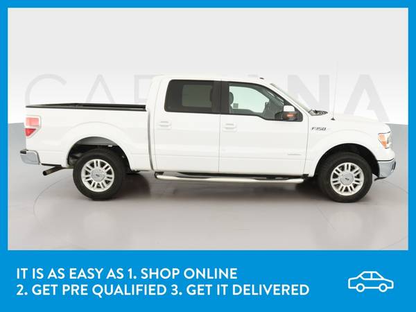 2014 Ford F150 SuperCrew Cab Lariat Pickup 4D 5 1/2 ft pickup White for sale in Placerville, CA – photo 10