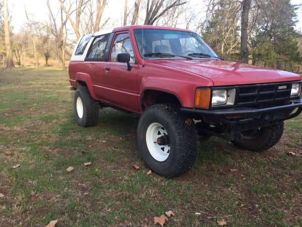 1985 Toyota 4Runner 4WD - cars & trucks - by owner - vehicle... for sale in Siloam Springs, AR – photo 2