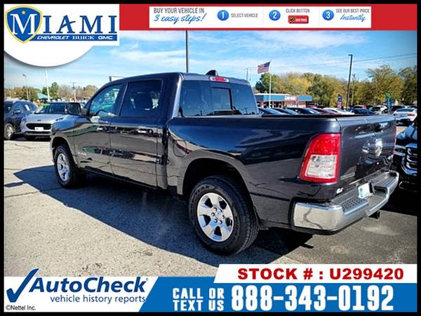 2020 RAM 1500 Big Horn/Lone Star 4WD TRUCK -EZ FINANCING -LOW DOWN!... for sale in Miami, MO – photo 5