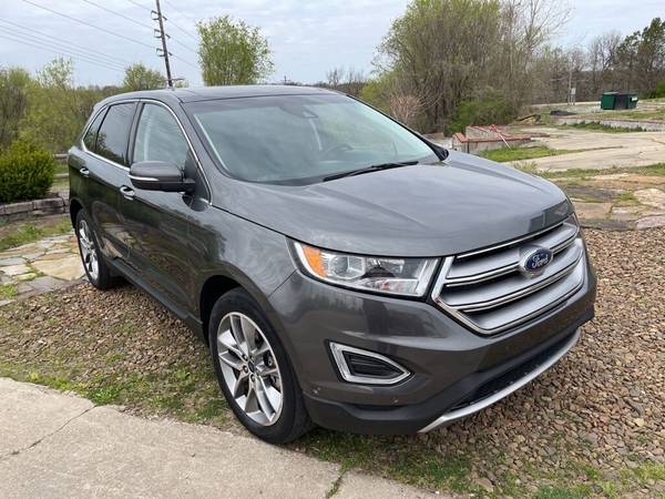 2016 Ford Edge Titanium AWD 4dr Crossover suv SILVER for sale in Springdale, MO – photo 3