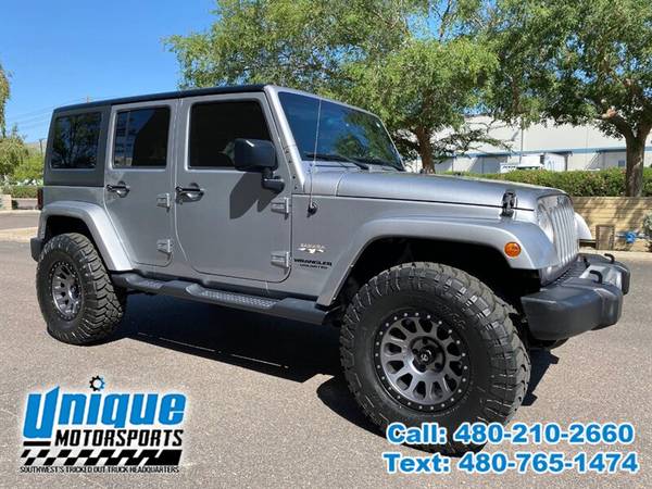 2017 JEEP WRANGLER UNLIMITED SAHARA 4WD 4DR UNIQUE TRUCKS - cars & for sale in Tempe, NM – photo 8