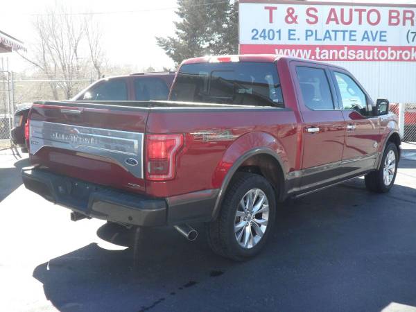 2016 Ford F-150 F150 F 150 King Ranch 4x4 4dr SuperCrew 5 5 ft SB for sale in Colorado Springs, CO – photo 7