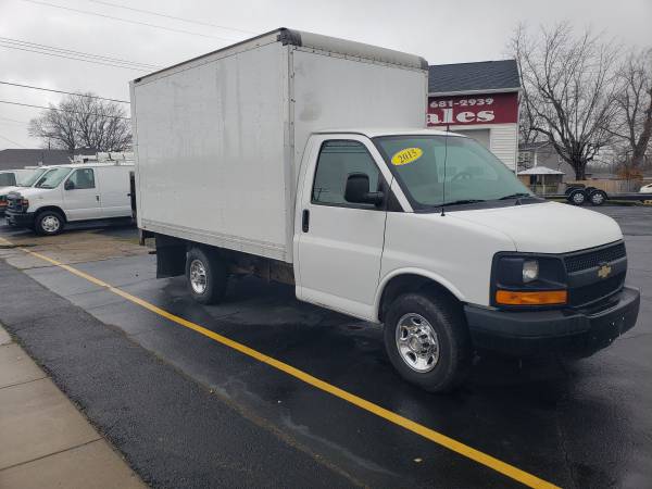 2015 Chevrolet Express 3500 cube truck, cargo van - cars & trucks -... for sale in Depew, NY – photo 3