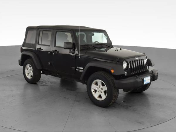 2017 Jeep Wrangler Unlimited Sport S Sport Utility 4D suv Black - -... for sale in Mansfield, OH – photo 15