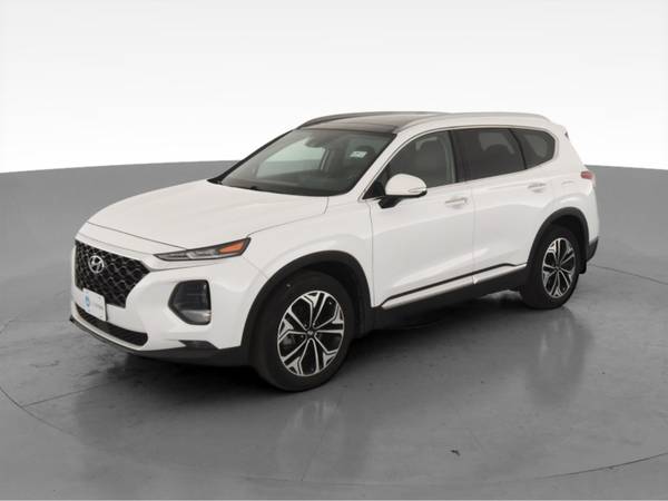 2019 Hyundai Santa Fe 2 0T Ultimate Sport Utility 4D suv White for sale in Pittsburgh, PA – photo 3