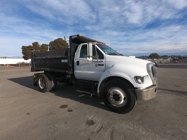 2005 FORD F650 DUMP TRUCK FOR SALE - cars & trucks - by dealer -... for sale in Vallejo, CA – photo 7