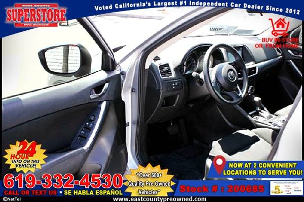 2016 MAZDA CX-5 TOURING SUV-EZ FINANCING-LOW DOWN! - cars & trucks -... for sale in El Cajon, CA – photo 17