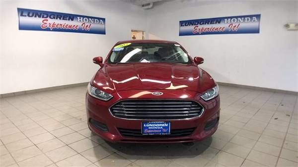 2013 Ford Fusion SE - cars & trucks - by dealer - vehicle automotive... for sale in Auburn, MA – photo 3