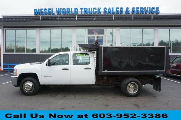 2014 Chevrolet Chevy K3500 DUMP 4X4 LANDS Work Truck 4x4 4dr Crew... for sale in Plaistow, NY