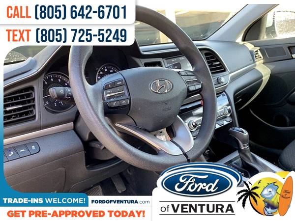 270/mo - 2019 Hyundai Elantra SEL - - by dealer for sale in Ventura, CA – photo 3