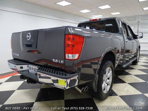 2008 Nissan Titan LE 4x4 Crew Cab Leather 8ft Long Bed 4x4 LE Crew... for sale in Paterson, PA – photo 4