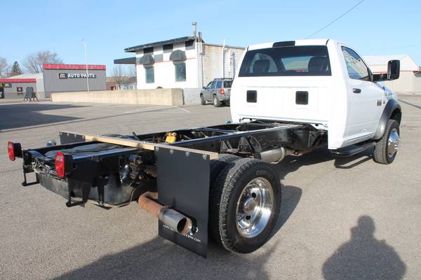 2012 RAM 5500HD REGULAR CAB CHASSIS DUALLY 6.7 CUMMINS DIESEL 4X4... for sale in WINDOM, ND – photo 4