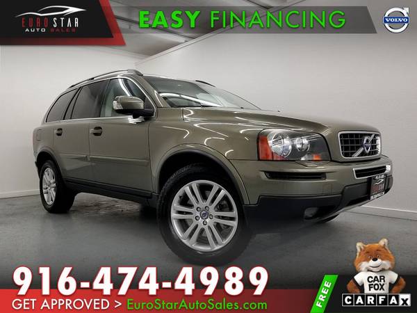2011 VOLVO XC90 I6 XC 90 AWD ALL WHEEL DRIVE / FINANCING AVAILABLE!!! for sale in Rancho Cordova, CA