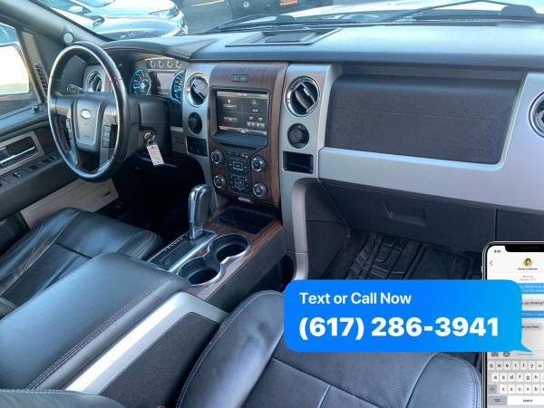 2014 Ford F-150 F150 F 150 Lariat 4x4 4dr SuperCrew Styleside 6 5 for sale in Somerville, MA – photo 22