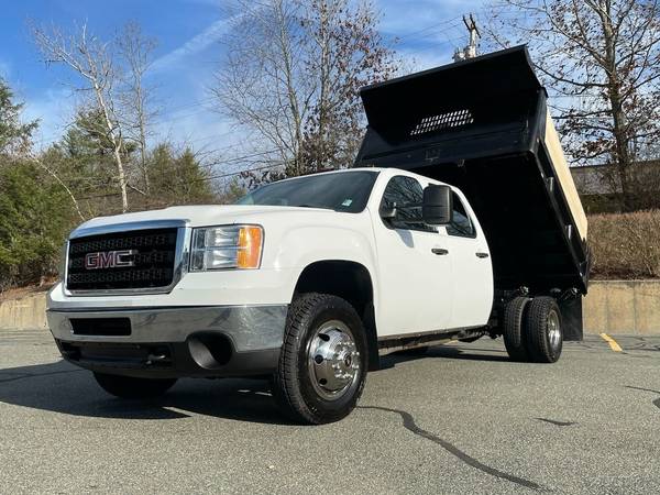 2014 GMC Sierra 3500HD Crew Cab Dump Truck 4x4 Diesel SKU:13828 -... for sale in Boston, MA – photo 6