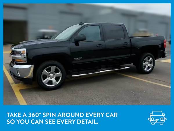 2018 Chevy Chevrolet Silverado 1500 Crew Cab LT Pickup 4D 5 3/4 ft for sale in Evansville, IN – photo 3
