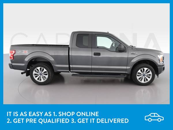 2018 Ford F150 Super Cab Lariat Pickup 4D 6 1/2 ft pickup Gray for sale in Hobart, IL – photo 10