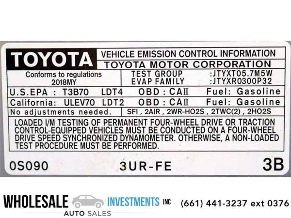 2018 Toyota Tundra truck SR5 (Silver Sky Metallic) for sale in Van Nuys, CA – photo 10