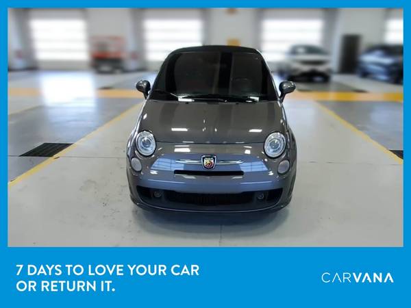 2013 FIAT 500 500c Abarth Cabrio Convertible 2D Convertible Gray for sale in Fort Worth, TX – photo 13