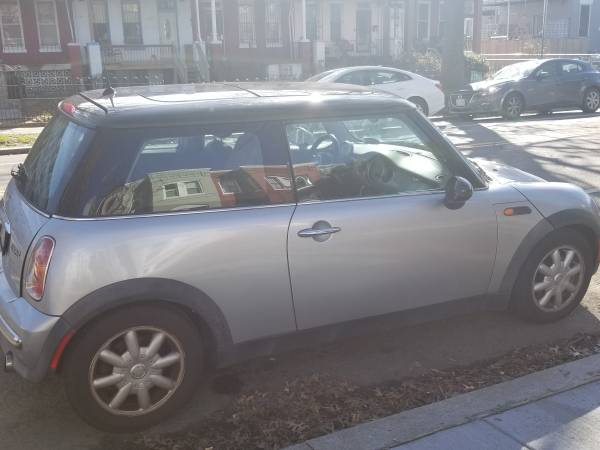 2002 Silver Mini Cooper - cars & trucks - by owner - vehicle... for sale in Washington, District Of Columbia – photo 2