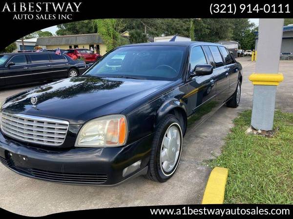 2002 Cadillac DEVILLE 6 DR LIMO 9 PASS BLACK 77K CLEAN SERVICED for sale in Other, GA