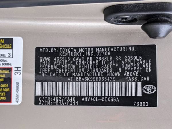 2009 Toyota Camry Hybrid SKU: 9U065479 Sedan - - by for sale in Frisco, TX – photo 21