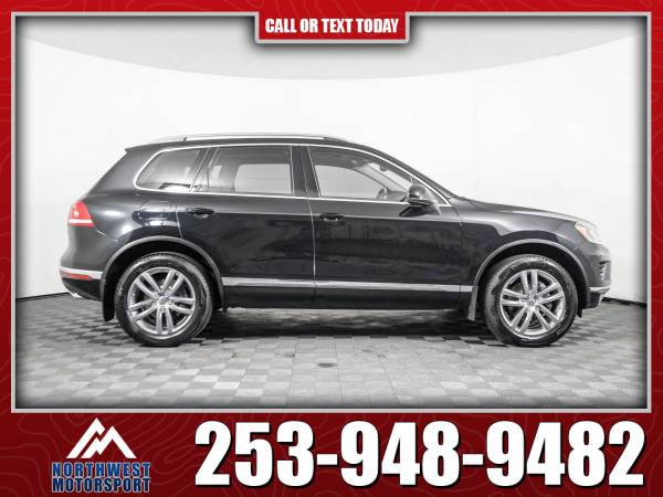 2015 Volkswagen Touareg TDI Luxury AWD - - by dealer for sale in PUYALLUP, WA – photo 4
