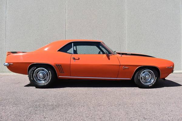 1969 Chevrolet CAMARO Z28 **Real Deal X77 Rare Factory Hugger Orange for sale in Sioux Falls, SD – photo 4