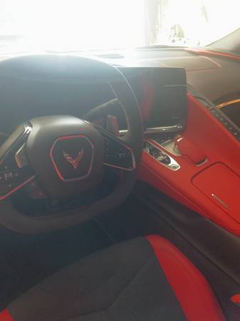 2020 Chevy Corvette C8, 2LT Package, ARCTIC WHITE, ADRENALINE RED -... for sale in West Palm Beach, FL – photo 7