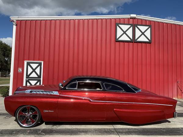 1949 1950 1951 Merc Chopped Top Lead Sled MUST SEE MEDAL FLAKE RED for sale in geneva, FL