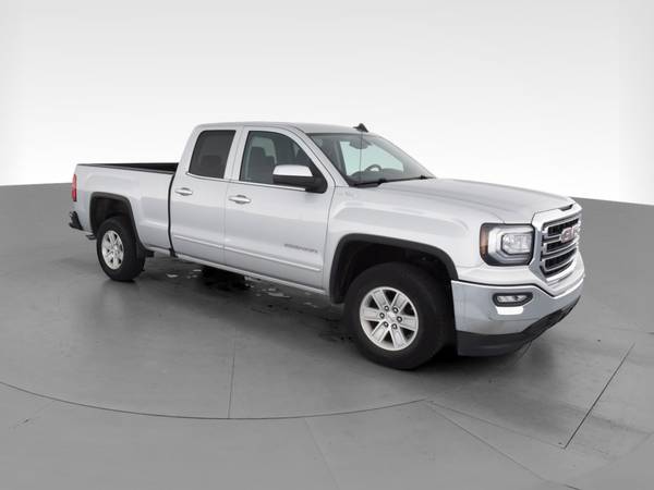 2018 GMC Sierra 1500 Double Cab SLE Pickup 4D 6 1/2 ft pickup Silver... for sale in Topeka, KS – photo 15