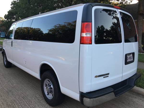 2013 Chevy Express 3500 LT, 6.0L 15 passenger, 36k miles, perfect... for sale in Arlington, TX – photo 9