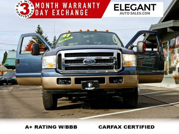 2007 Ford F-350 99K MILES 1 TON DUALLY DIESEL 4X4 LOCAL TRUCK Pickup T for sale in Beaverton, OR – photo 11