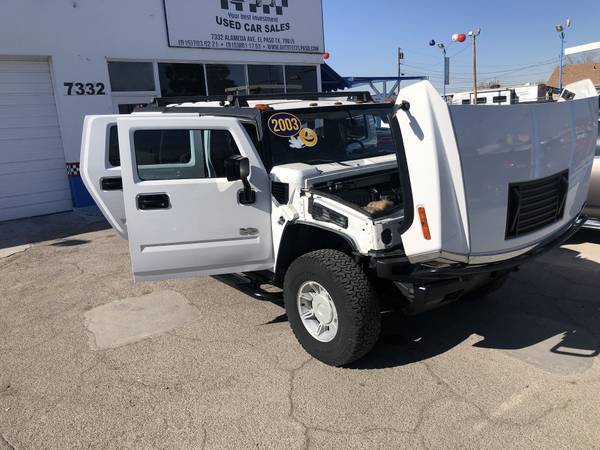 HUMMER H2 4X4 2003 - cars & trucks - by dealer - vehicle automotive... for sale in El Paso, TX – photo 10